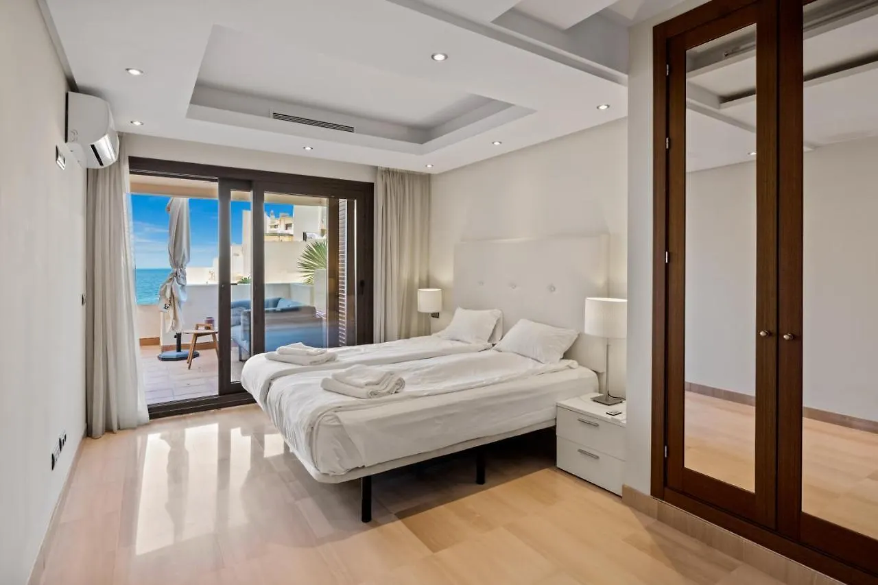 Beachfront Bahia La Plata Private Pool Penthouse By Costarentals - Ref M13 Estepona Apartament